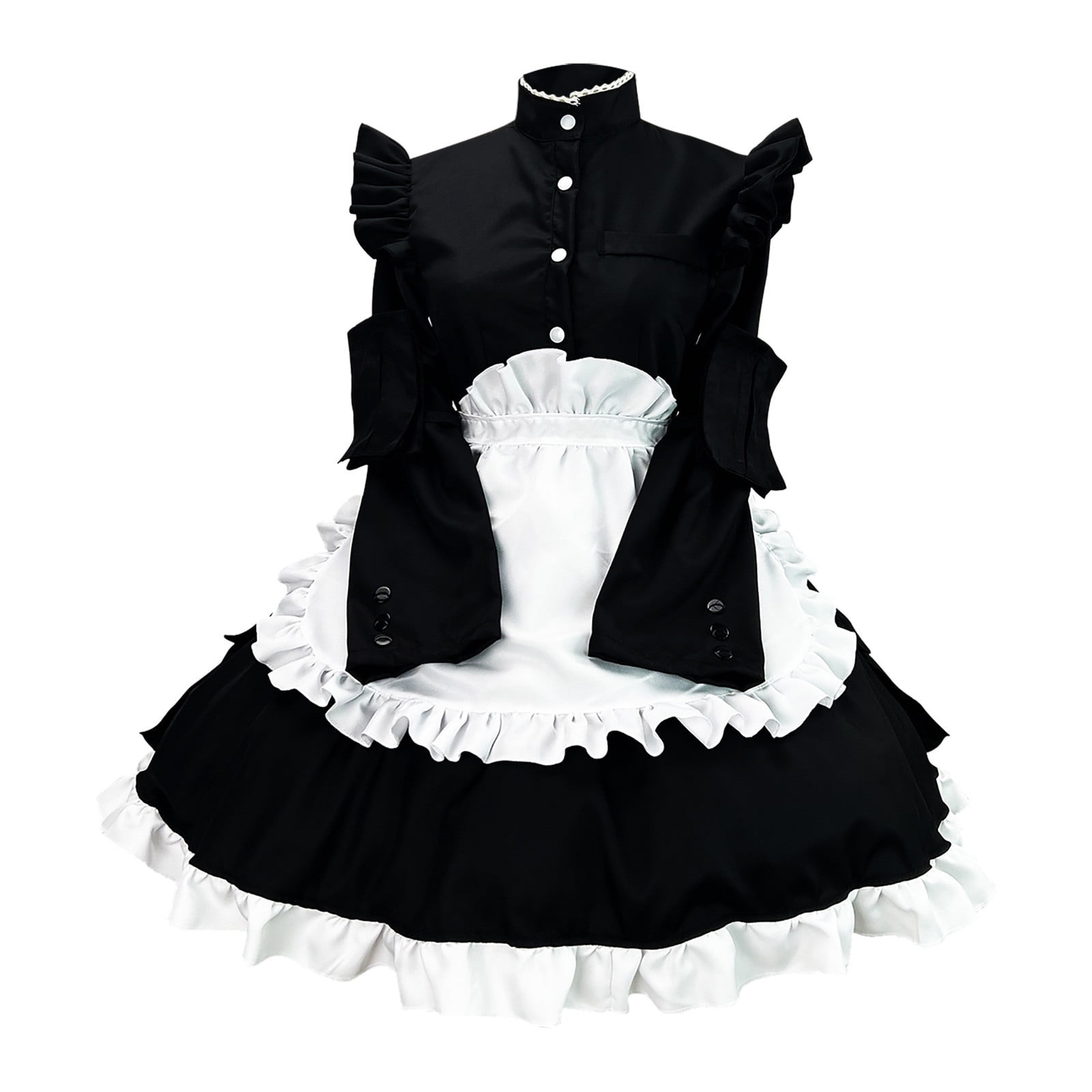 long sleeve french maid dress Amazon.com: TTYAO REII Fashion Lolita Dress Long Sleeve French Maid Outfit Anime Cosplay Costume for Girls Women Fancy Party (Green) : Clothing, Shoes & Jewelry