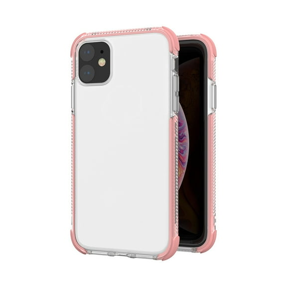 FRCOLOR 3 Pcs Clear Anti-Fall Protective Case for 11 TPU with Unique Design