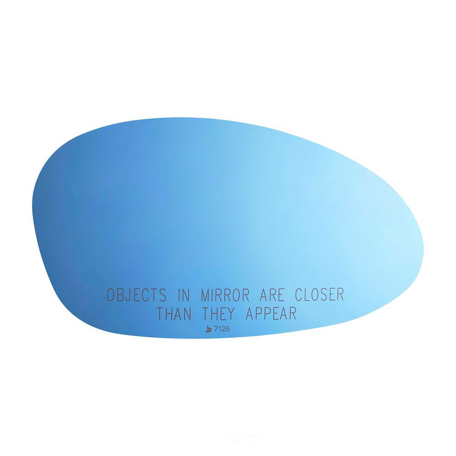 Burco 7126 Passenger Side Convex Replacement Mirror Glass for BMW M3