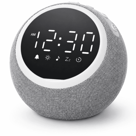 LEIKE White Noise Machine with 25 Soothing Sounds, Sunrise Alarm Clock, Sleep Timer,  Sound Machine for Baby Adult