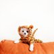 thumbnail image 4 of Disfraz de tigre para perro, mono de Halloween, sudadera con capucha, disfraz cálido para mascotas (L grande, tigre), 4 of 5