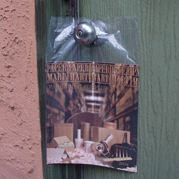 Door Knob Plastic Bags 5 1/2" X 15" Quantity 1000 by Paper Mart