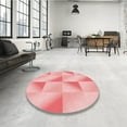 thumbnail image 4 of Ahgly Company Machine Washable Indoor Rectangle Transitional Red Area Rugs, 7' x 10', 4 of 7