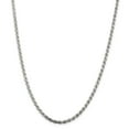 thumbnail image 1 of Sterling Silver 3mm Diamond-cut Rope Chain (Weight: 22.33 Grams, Length: 26 Inches), 1 of 4
