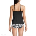 thumbnail image 2 of Lands' End Women's Mastectomy Flutter Scoop Neck Tankini Top, 2 of 4