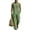 Army Green, variant on Men's Summer Linen Blend Irregular Hem Sleeveless Button Top Wide Leg Pants Casual Two Piece Outfit Set Army Green L
