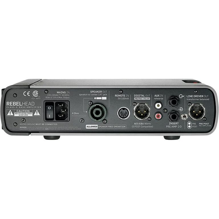 TC RH450 450-Watt Class-D Bass Amp Head - Walmart.com