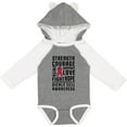 thumbnail image 3 of Inktastic Sickle Cell Awareness Strength Courage and Support Boys or Girls Long Sleeve Baby Bodysuit, 3 of 5