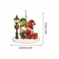 thumbnail image 3 of YiJuHui 1pcs Growing Old Together Christmas Couple Ornament - Acrylic Decoration for Husband Wife, Festive Tree Hanging Gift for Holiday Season, 3 of 6