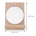 thumbnail image 3 of EeaseCA 1Pc Bird Mirror With Perch Bird Parrot Perch Mirror Toy Stand Bird Toy, 3 of 7