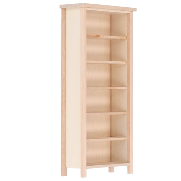 Librería de casa de muecas, escala 1:12, gabinete de libro de casa de muecas simple, simulación exquisita decorativa realista para el hogar para nios ANGGREK AC8042