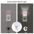 thumbnail image 3 of Sikiie Pink Butterfly Daisy Led Night Light, Warm White,Cool White Lights for Bathroom,Hallway,Bedroom, Kids Room-EU, 3 of 7