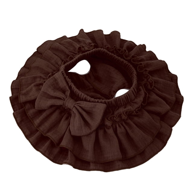 LIJCC Newborn Infant Baby Girls Solid Color Ruffle Bloomer Skirt Shorts Soft Breathable and Flexible Diaper Covers