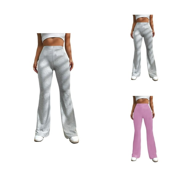 Women's New Pants Autumn Sexy High Waist Tight Casual Pants Wide Leg Capri Pants For Women