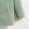 thumbnail image 5 of Zshosam Girls' Outerwear Jackets Sherpa Fleece Coat Lightweight Winter Jacket(Green,3-4 Years), 5 of 6