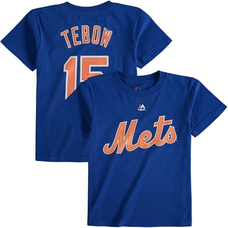 - Tim Tebow New York Mets Majestic Toddler Player Name and Number T-Shirt - Royal