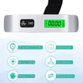thumbnail image 2 of QUETO Electronic Luggage Scale, Portable Travel Suitcase Scale, Luggage Scale Suitcase Temperature Measurement Function, Suitcase Scale Tare Function MAX 50 kg/ 110lb for Travel, 2 of 7