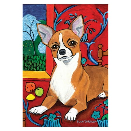 Chihuahua Garden Flag - Toland Home Garden Muttisse - Chihuahua Flag