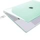 thumbnail image 4 of Funda dura izÜg compatible con MacBook Air 13 pulgadas A2337 M1 A2179 A1932 2020 Cristal Verde, 4 of 5
