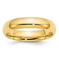 thumbnail image 6 of 14K Yellow Gold 5mm Comfort-Fit Band Ring Size 6, 6 of 7