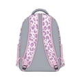 thumbnail image 3 of Leopard Print Backpack for School,Cute School Bag,Schoolbag with Adjustable Shoulder Straps & Padded Back,15.3"x11"x6.7", 3 of 6
