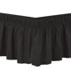 thumbnail image 5 of Faldones de cama, faldones de cama envolventes con cinturones ajustables para camas gemelas, 5 of 8