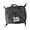 Black, variant on Waterproof Kayak Deck Bag, 9.84x9.84x3.15in Paddleboard Storage Pouch with 4 Hooks, Compact Dry Bag for Beach & Outdoor Essentials, 1PC (Black)