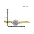 thumbnail image 5 of 1 3/4 Carat T.G.W. Tanzanite And White Diamond Accent 14k Gold Over Silver 4-Piece Cluster Jewelry set, 5 of 9