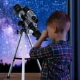 thumbnail image 6 of Freecat Telescope for Kids Beginners Ages 8-12 Years, 50/360mm Portable Astronomy Optics Telescope(60X) with Tripod, STEM Toys Birthday Gift., 6 of 7