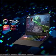 MSI Vector 16 HX AI Gaming Laptop, Intel Ultra 7-255HX, 32 GB DDR5 RAM, 2 TB PCIe SSD, 16 FHD+ (1920x1200) 144Hz Display, Nvidia G-Force RTX 5070Ti, Backlit Keyboard, W11 Pro, Cosmo Gray