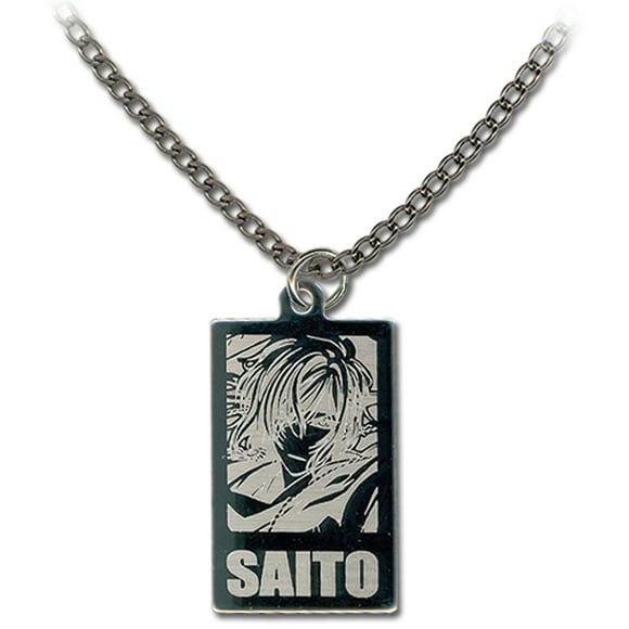 Necklace - Hakuoki 2nd - New Saito Metal Portrait Anime Licensed ge35545