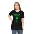 thumbnail image 3 of When Irish Eyes Are Smiling Run unisex St. Patricks Day tee, 3 of 6
