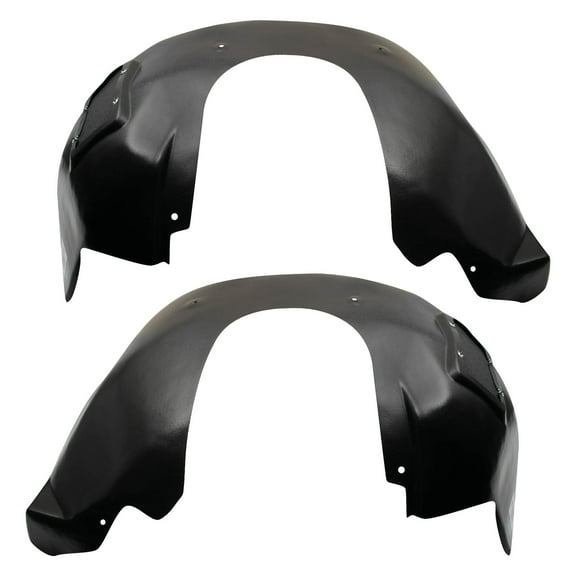 TRQ Front Inner Fender Liner Set Fits Select 2010-2013 Chevrolet Camaro GM1248211 GM1249211