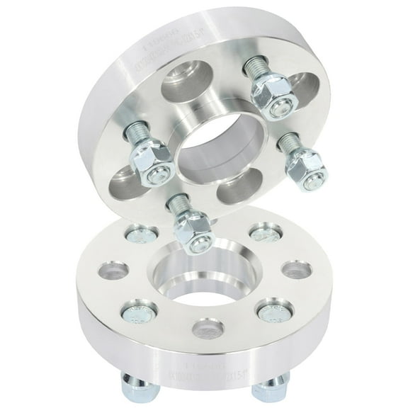 SCITOO 2PCS 1" 4 lug Hubcentric wheel spacers 4x100mm to 4x100mm Wheel Spacers Kits 12x1.5 Studs 56.1mm Compatible with 2004-2008 for Aveo 1993-1997 for Civic del Sol