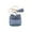 Blue, variant on Multipurpose Cute Mini Bag Keychain Leather Owl Tassel Keychain Owl Coi N Purse Keychain