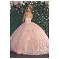 thumbnail image 2 of Robe de Bal Florale de Quinceañera, 2 of 3