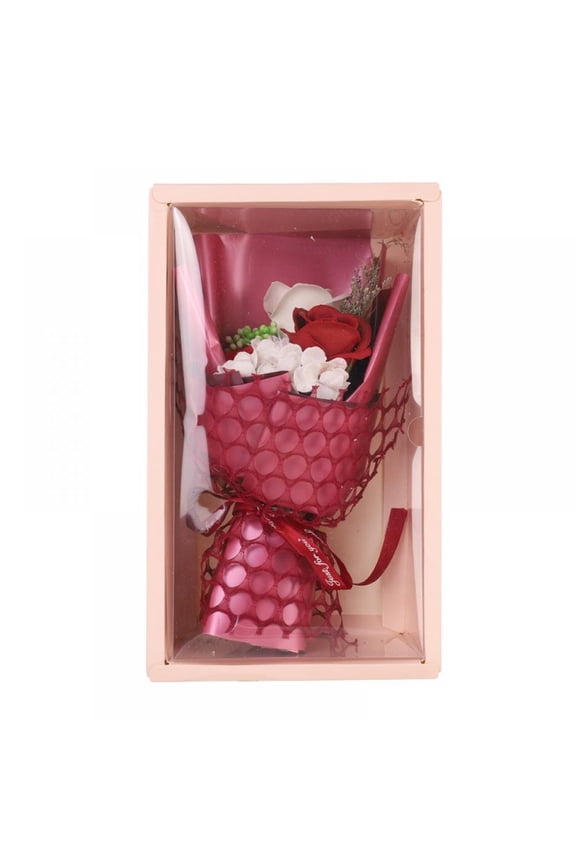 Artificial Wedding Soap Roses Flower Bouquet Plant Birthday Christmas Wedding Valentines Day Gift Home Decor