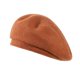 thumbnail image 4 of SZTXJ Beret big head circumference wide side woolen hat Korean version of one hundred knitting pumpkin hat Camel, 4 of 5