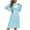 Blue, variant on Flannel Nightgowns for Women Cute Print Pajamas Dress Fuzzy Fleece Sleepwear Cozy Long Sleeve Sleep Dress Soft Thicken Warm Winter Loungewear Khaki M