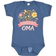 thumbnail image 3 of Inktastic Oma Loves Me Granddaughter for Girl Girls Baby Bodysuit, 3 of 5