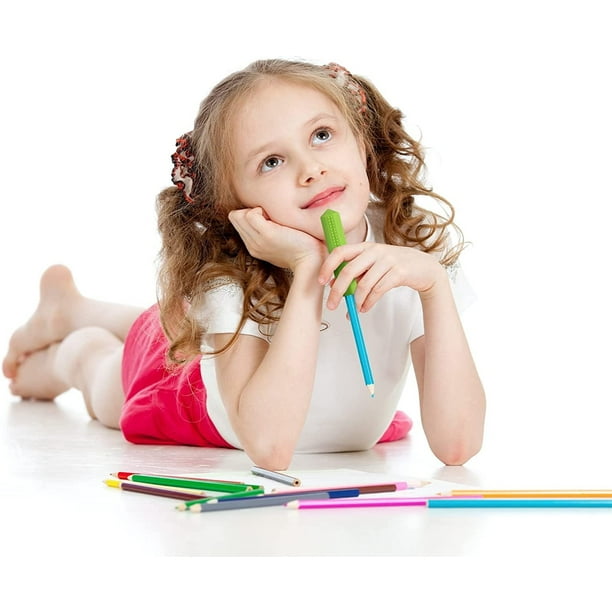 3 Crayons à Mâcher En Silicone - Capuchons Sensoriels Pour Enfants Et Adultes
