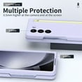 thumbnail image 7 of TECH CIRCLE for Samsung Galaxy Z Fold 6 5G Case Built-in Screen Protector,Luxury Drop Shockproof Full Body Protective Case with Pen Holder / Stylus Pen for Samsung Galaxy Z Fold 6 7.6" 2024, Purple, 7 of 7