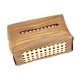thumbnail image 2 of Dispensador de servilletas de cuero sintético, caja de pañuelos rectangular moderna Marrón, 2 of 9