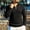 Tops-A401Black, variant on Men's Quarter Zip Pullover Sweater Slim Fit Cable Knit Long Sleeve Warm Knitwear Mock Neck Thermal Tops Soft Business Casual Winter Daily Wear