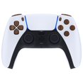 thumbnail image 4 of eXtremeRate Replacement D-pad R1 L1 R2 L2 Triggers Share Options Face Buttons, Wood Grain Full Set Buttons for ps5 Controller BDM-030/040, 4 of 8