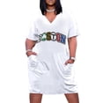thumbnail image 1 of Vestido suelto con bolsillo de diseño Boston ropa de verano para mujer vestido de verano para mujer, 1 of 7