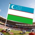 thumbnail image 4 of MTBLYS Football Fan Flag 90X150Cm Multicolor Nylon Spandex Material Match Viewing Decor Party Atmosphere Decoration, 4 of 6