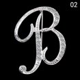 thumbnail image 2 of 1 broche con 26 letras, estilo clásico, para mujer., 2 of 4