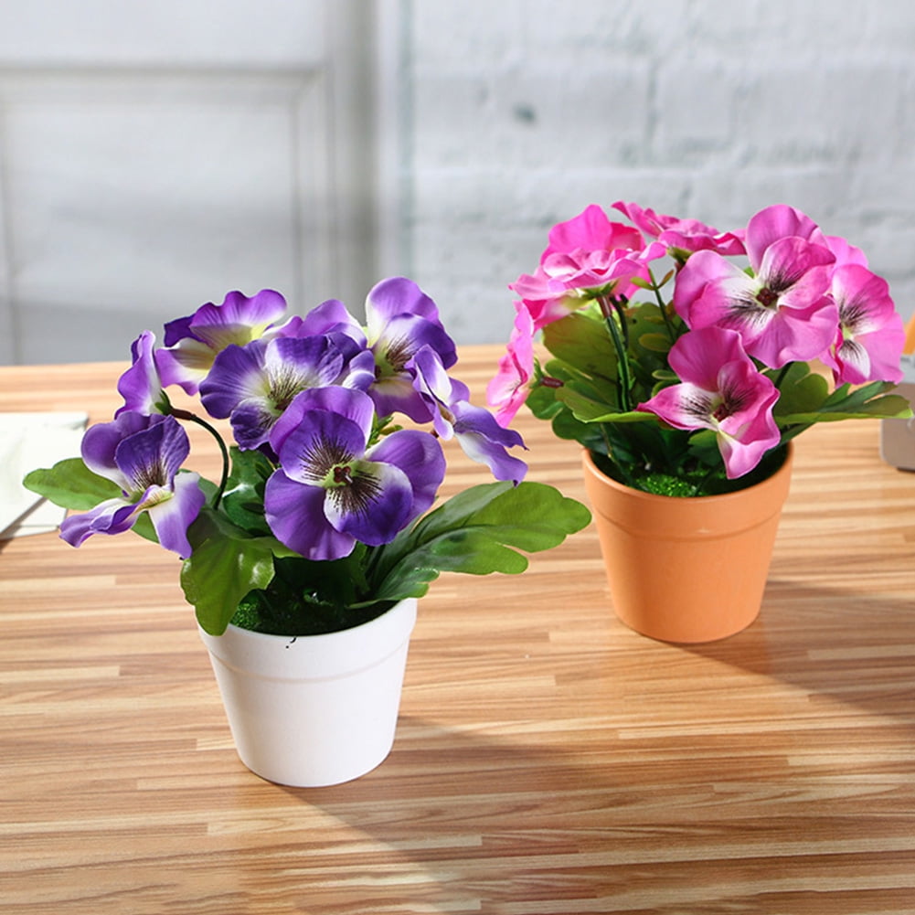 12 Sizes Artificial Flower Succulent Plant DIY Garden Office Home Desk Decor