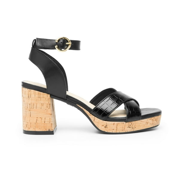 Sandalia Flexi para Mujer Estilo 123001 Negro